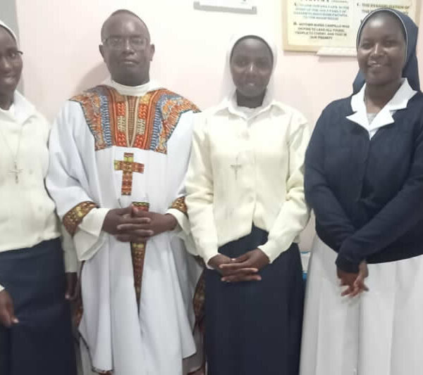 Initiation to the novitiate of Novices Caroline Njoki and Ann Amina Nafula